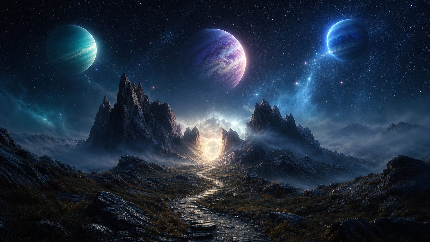 外惑星の変革と再生を象徴する宇宙の門