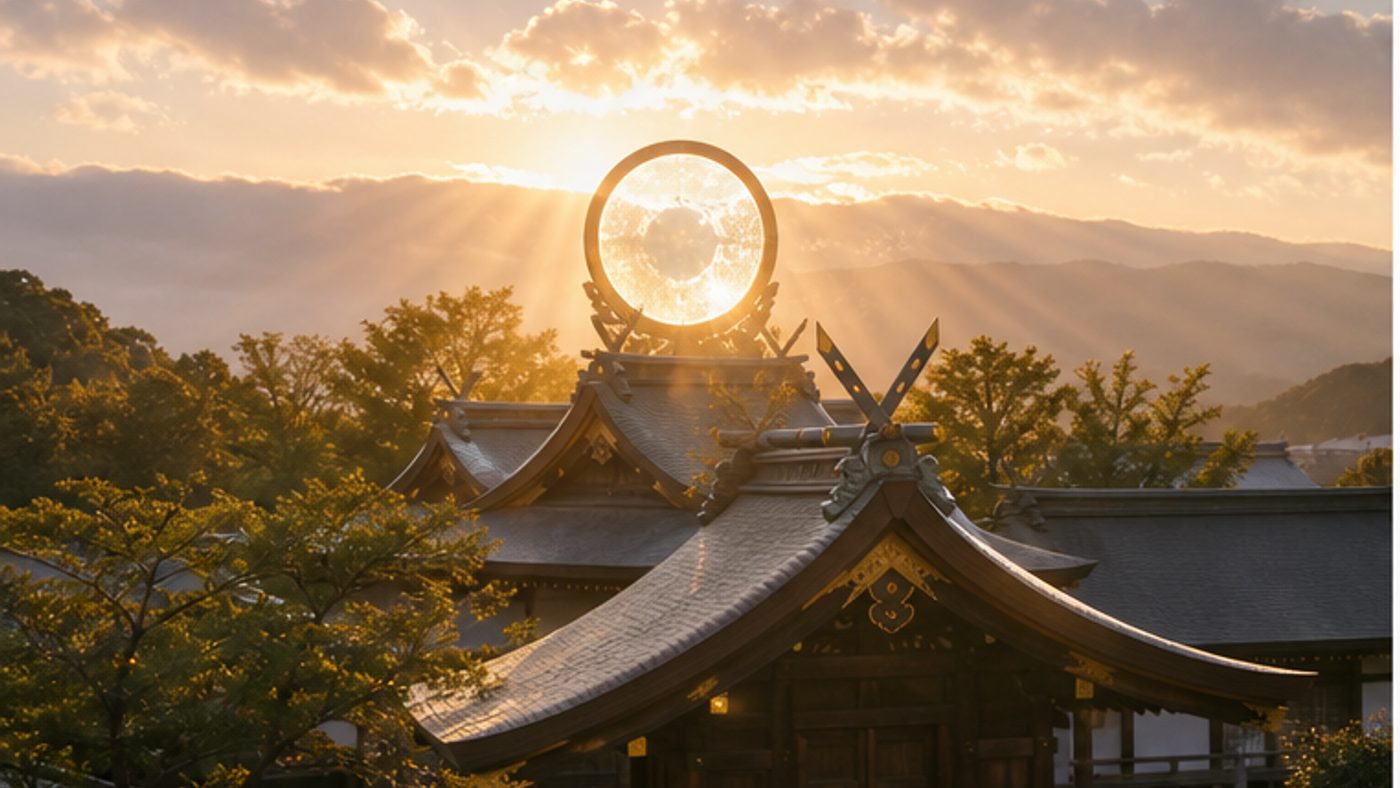 アマテラスの光を象徴する朝日の神社