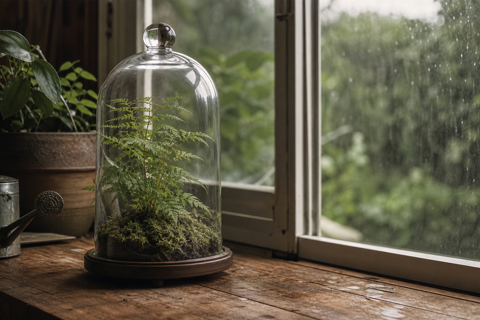 外からの刺激を和らげて自分を守る植物