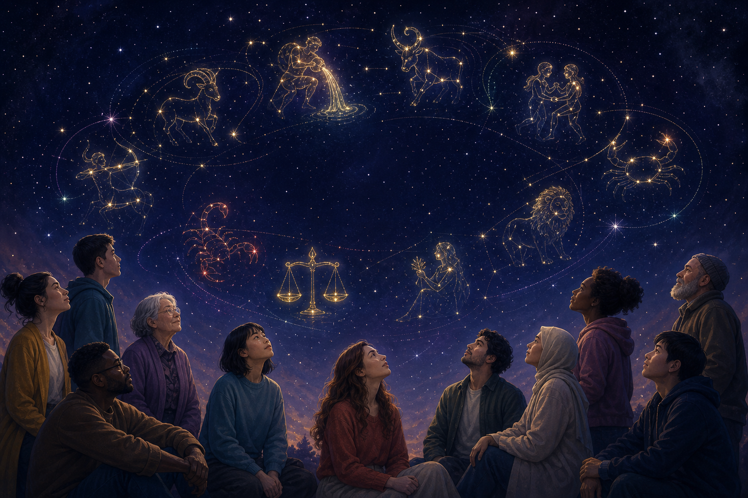 12星座が表す多様な個性と人生テーマ