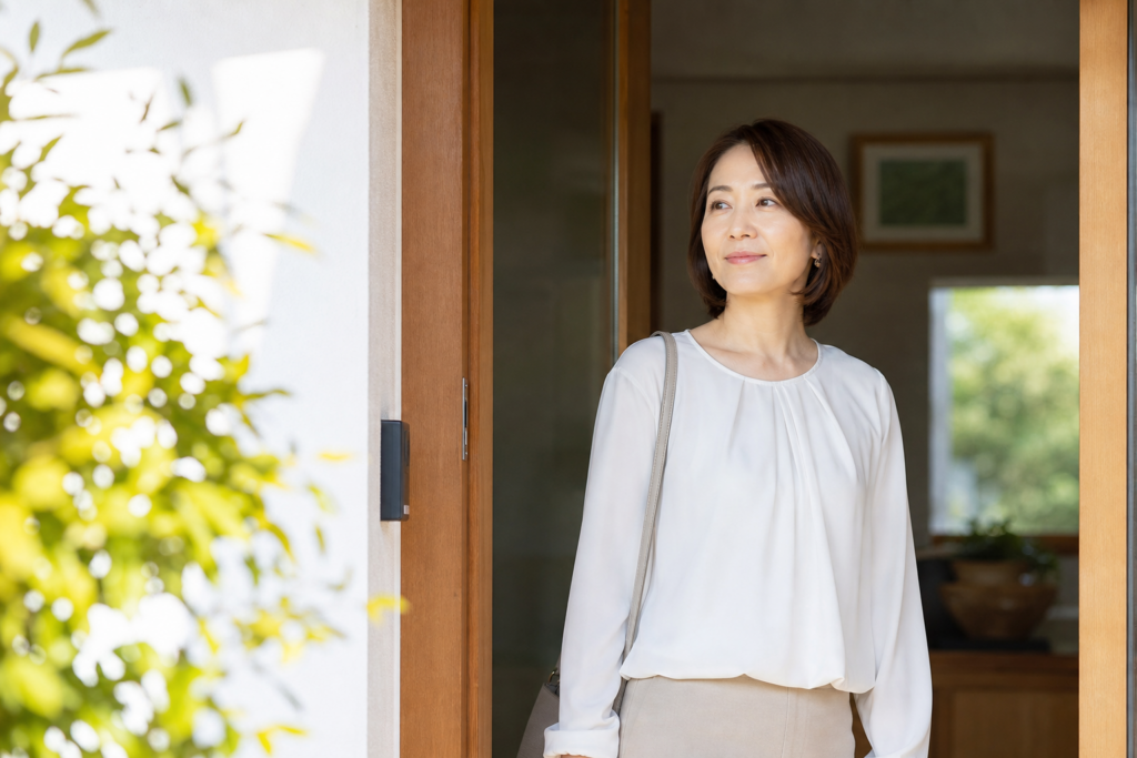 親子関係から一歩離れ自分の生活を取り戻す女性