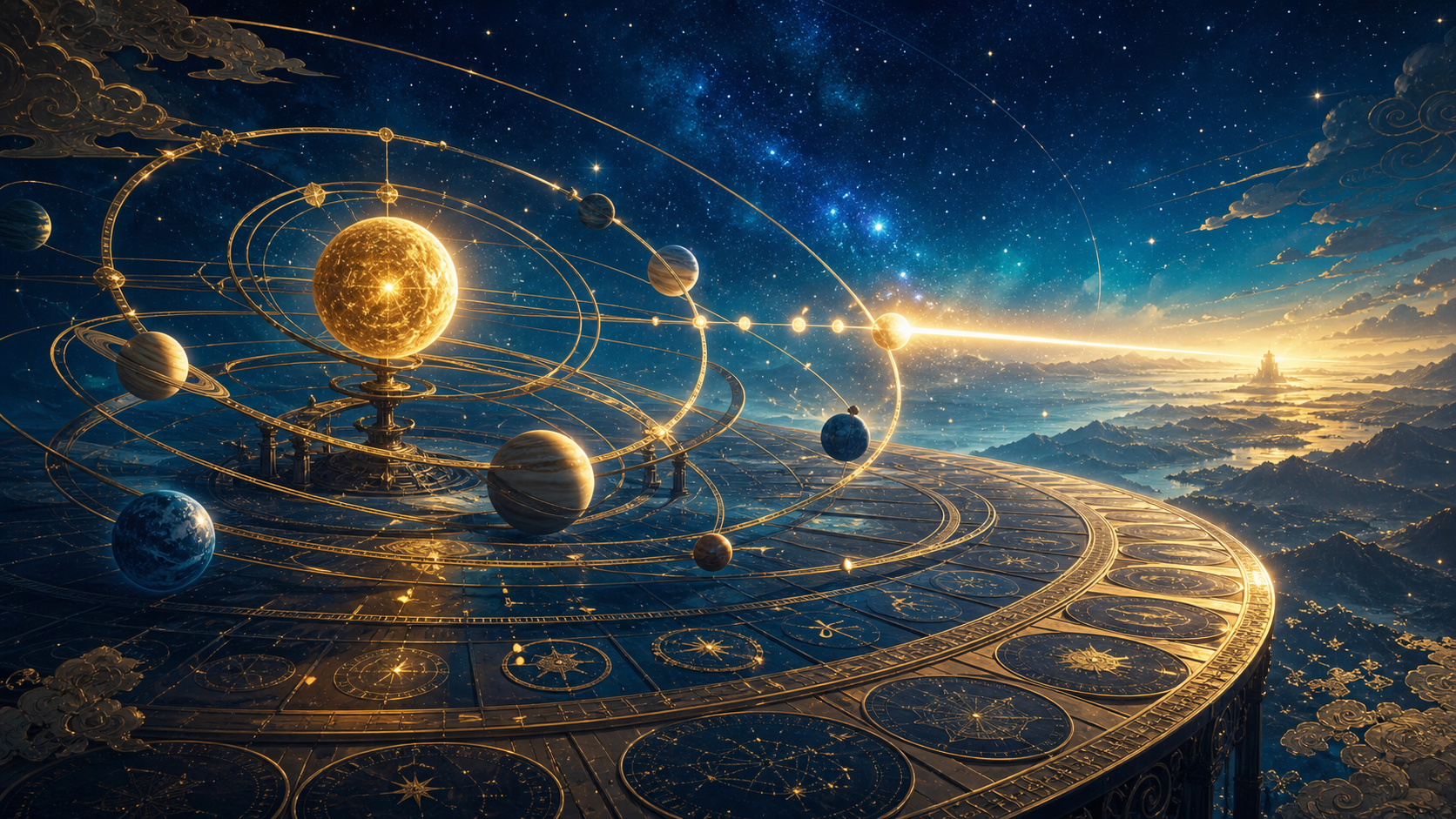 惑星の巡りから幸運期を読むトランジット