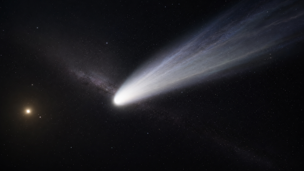 太陽系を通過する恒星間彗星3I ATLAS
