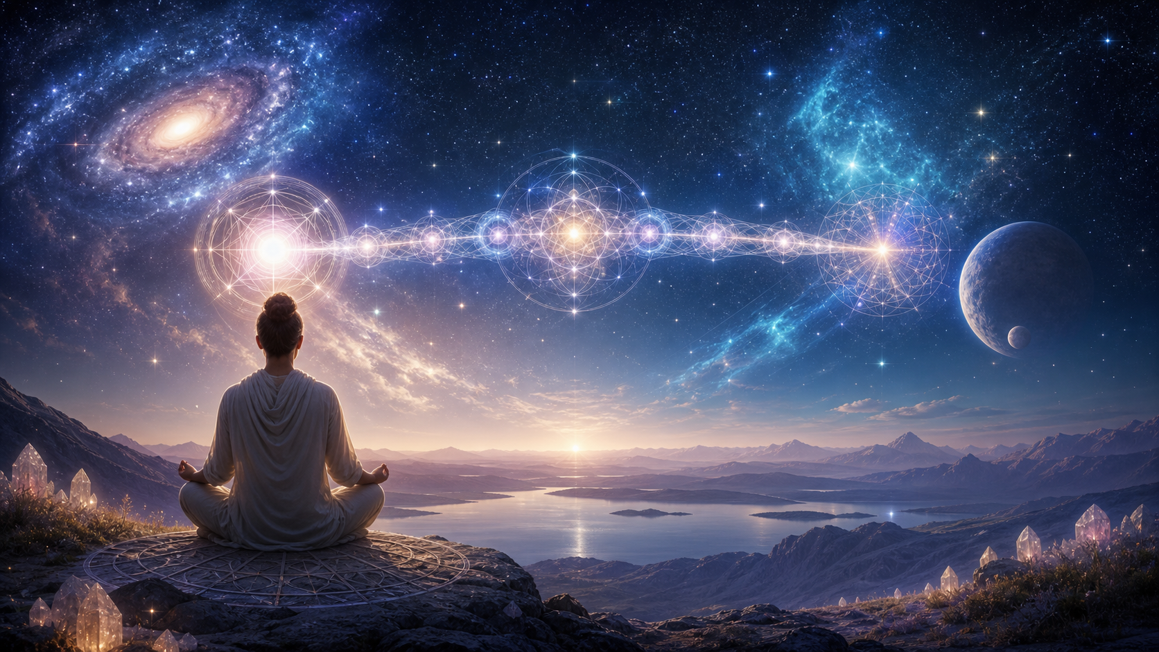 星の世界と人をつなぐチャネリングの光