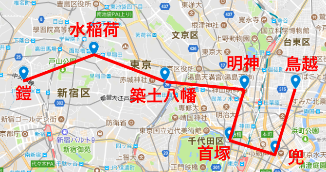 東京に来たら一度は参拝しておきたい将門の北斗七星ライン。徳川家康が江戸を守るために作った結界とは？の画像