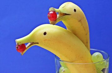 ①南国のフルーツ（バナナ・パイナップル・マンゴー等）